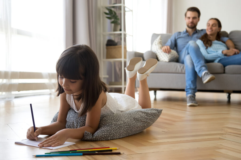 ouder wil het beste voor zijn kind en plant samen met Fammi-app.